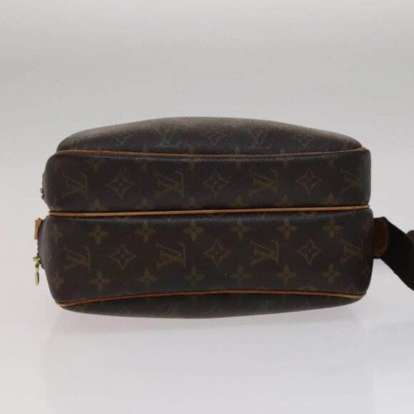 LOUIS VUITTON Monogram Reporter PM Shoulder Bag